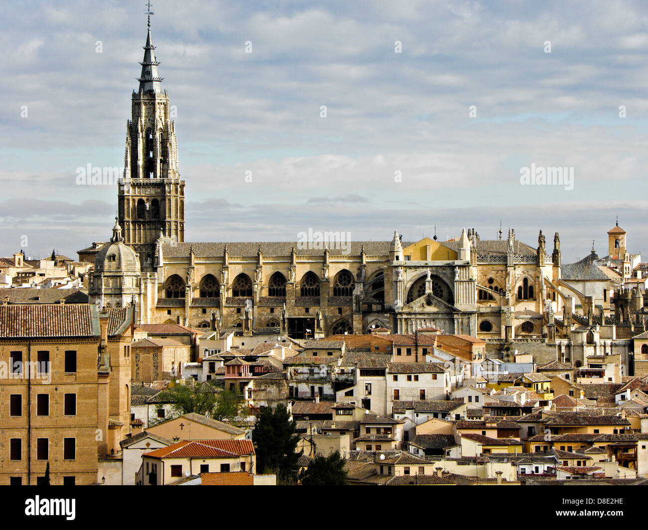 Primate Cathedral of Saint Mary of Toledo, Spain Stock Photo