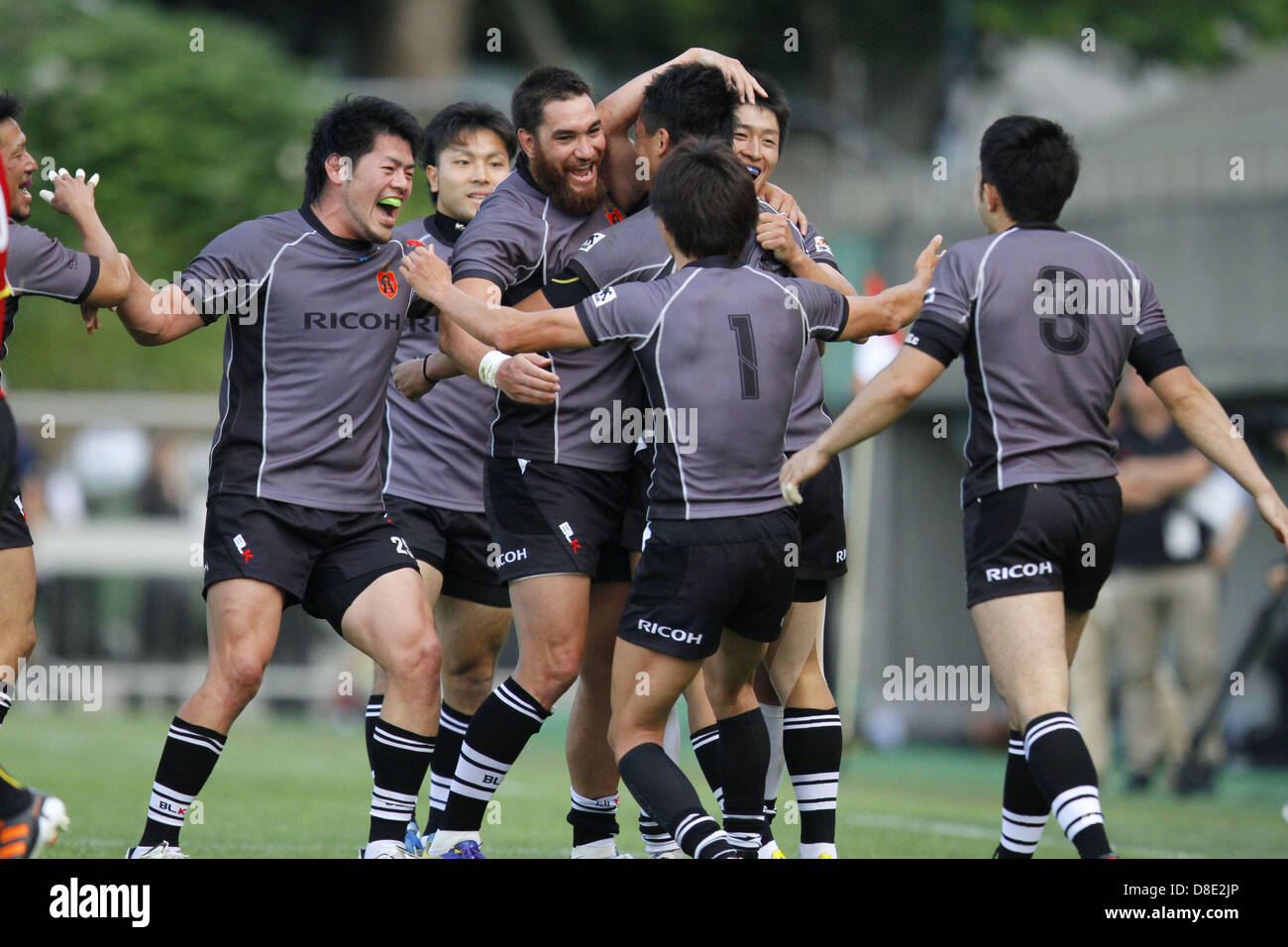 Ricoh Black Rams, May 26, 2013 - Rugby : Weider Japan Sevens Rugby final  match between Ricoh Black