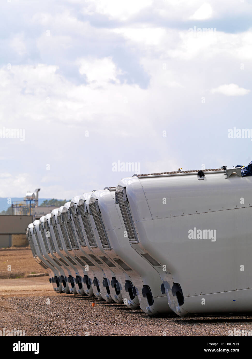 A wind turbine is a device that converts energy from the wind