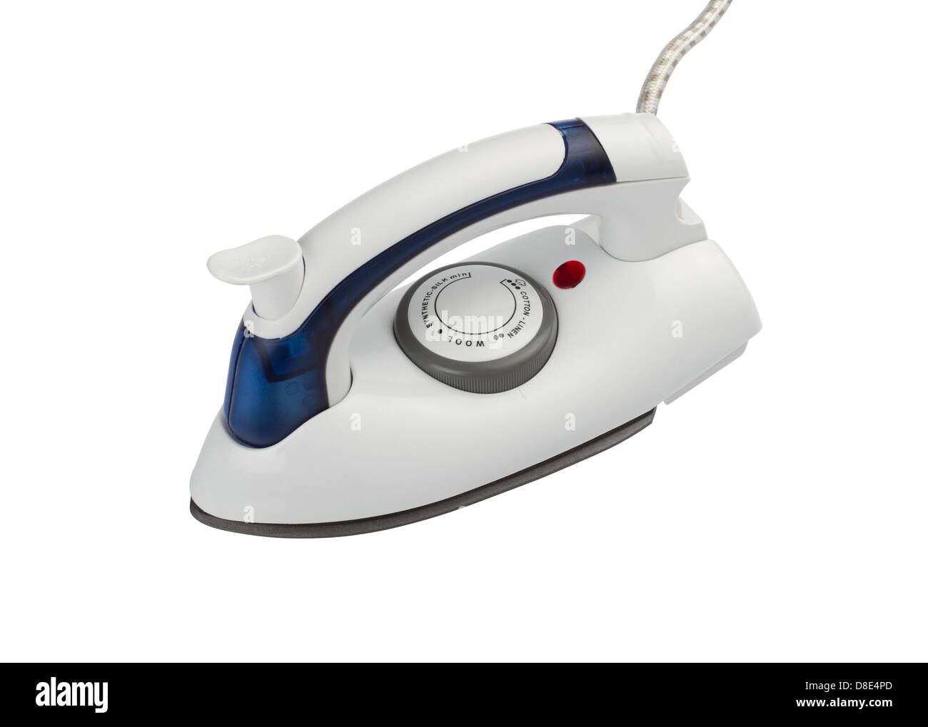 A portable small steam iron Stock Photo Alamy