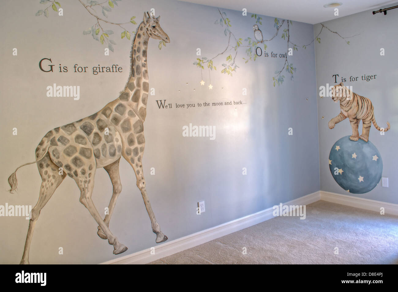 Giraffe themed baby room online