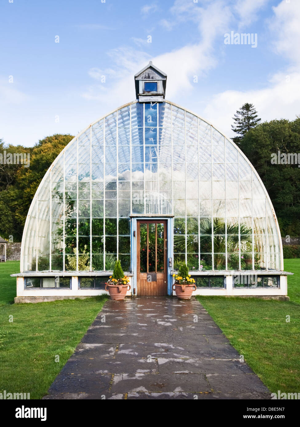 Traditional greenhouse in Killarney, Ireland Stock Photo Alamy