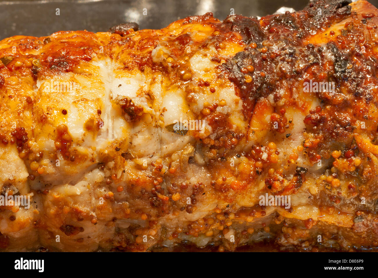 Meatloaf hot from the oven Stock Photo Alamy