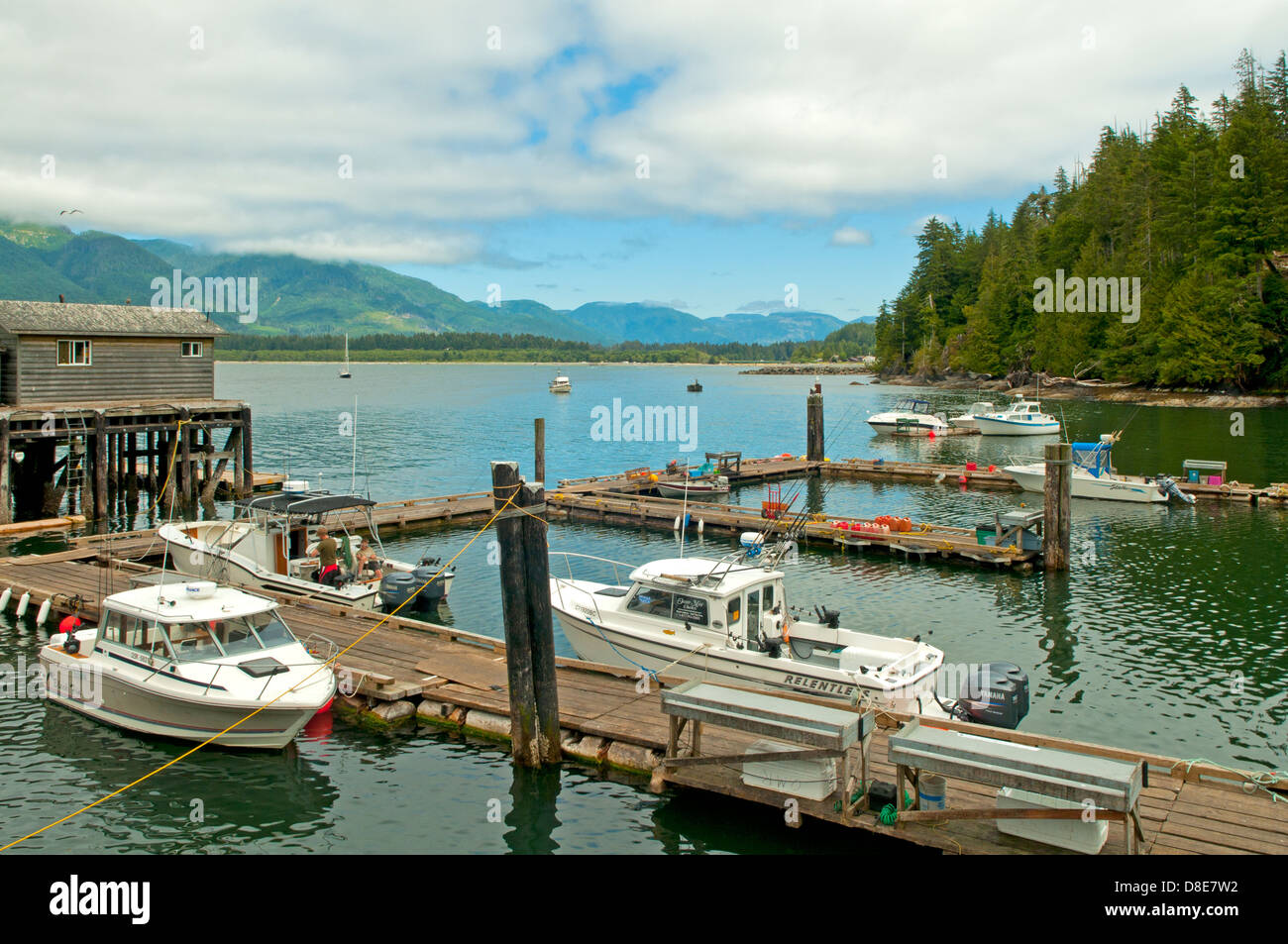 Port Renfrew Harbour, Vancouver Island, British Columbia, Canada Stock Photo Alamy