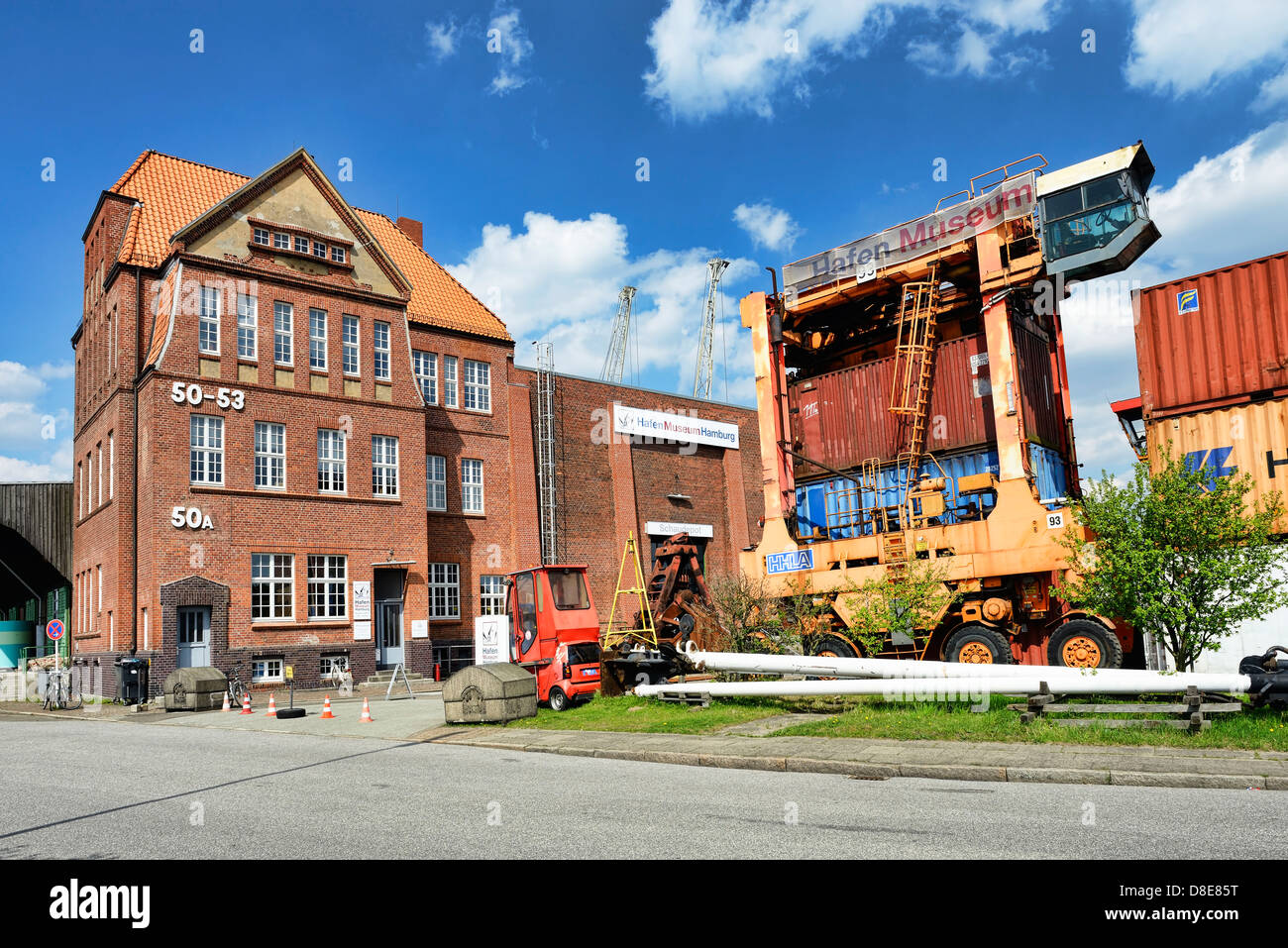 Harbour Museum in Hamburg, Germany, Europe Stock Photo