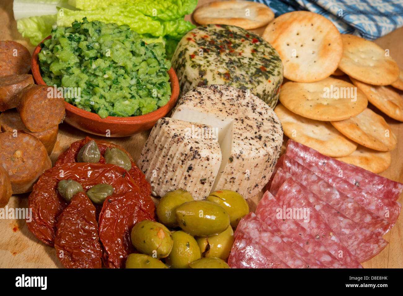 A platter of Maltese antipasti Stock Photo 56862447 Alamy