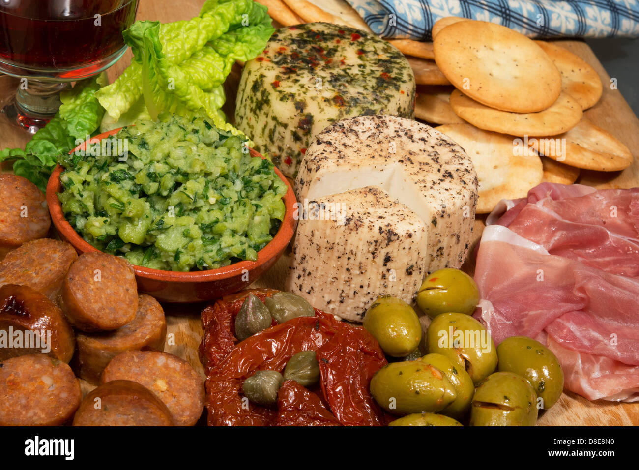 A platter of Maltese antipasti (see Description box for more