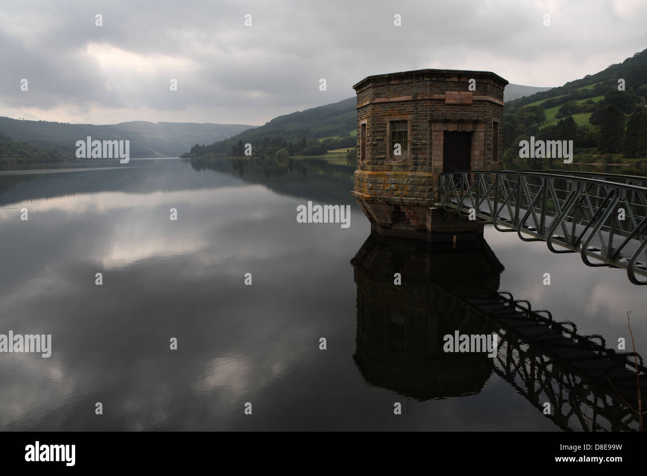 Talybont reservoir Wales Stock Photo