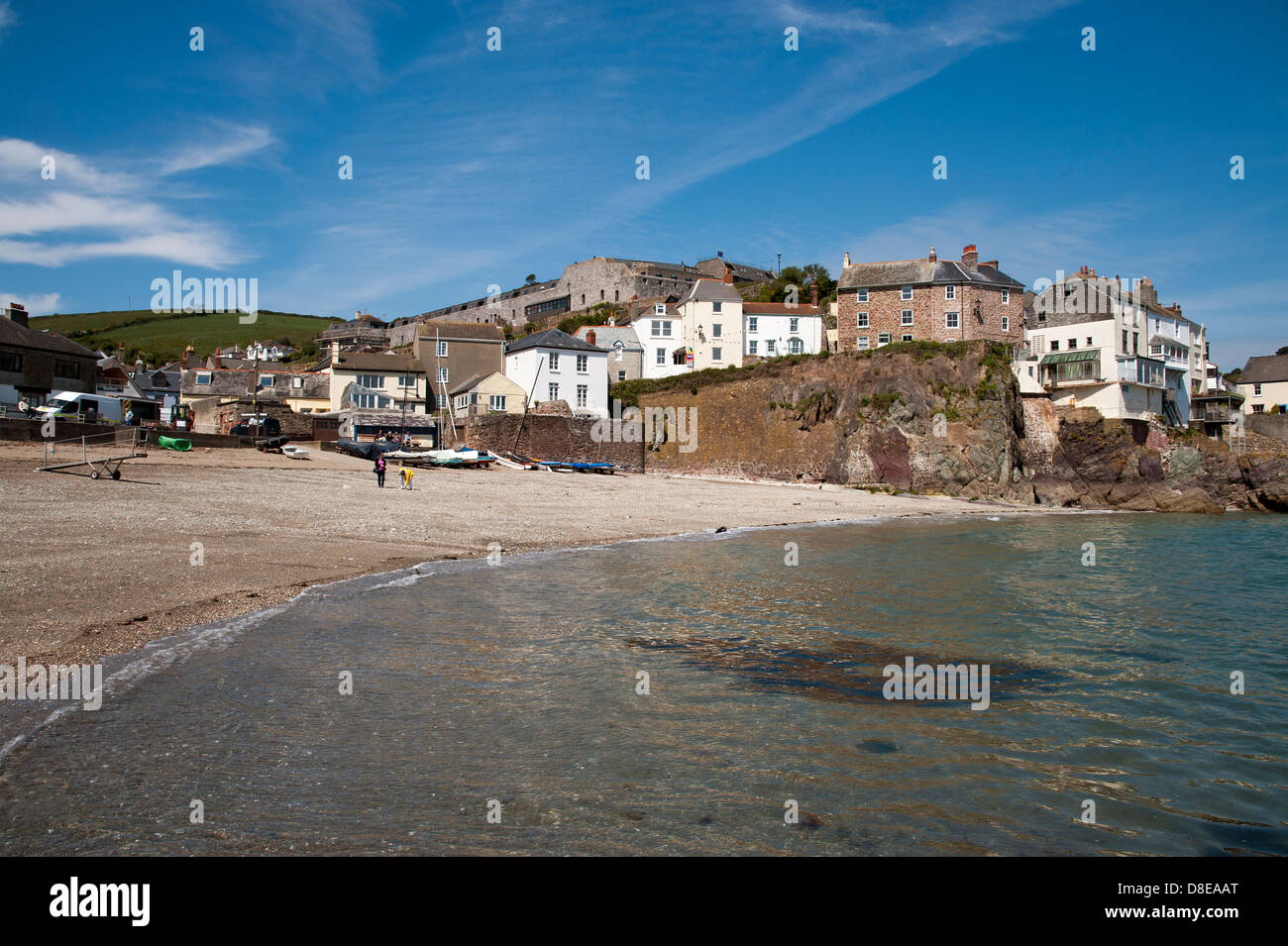 Cornish seaside town of Cawsand Cornwall UK Stock Photo Alamy