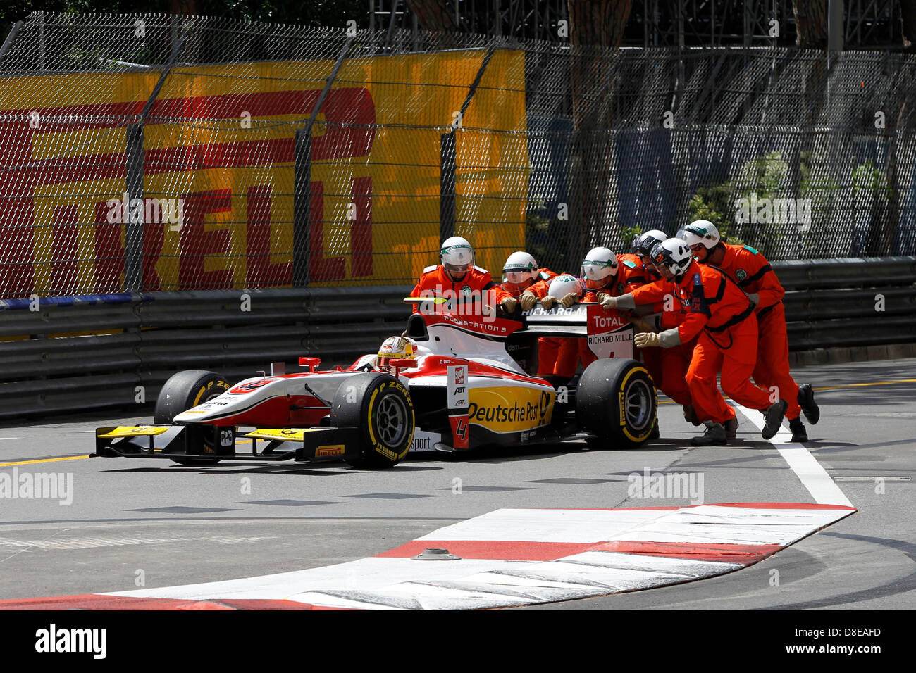 Motorsports: GP2 Series 2013, Grand Prix of Monaco,   #4 Daniel Abt (GER, ART Grand Prix) Stock Photo