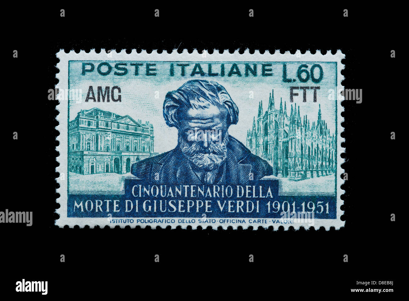 Trieste italian stamp hi-res stock photography and images - Alamy