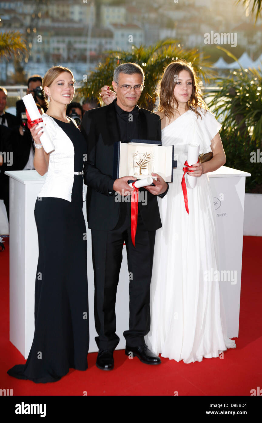 Lea Seydoux Adele Exarchopoulos 66th Cannes Stock Photo 140086024