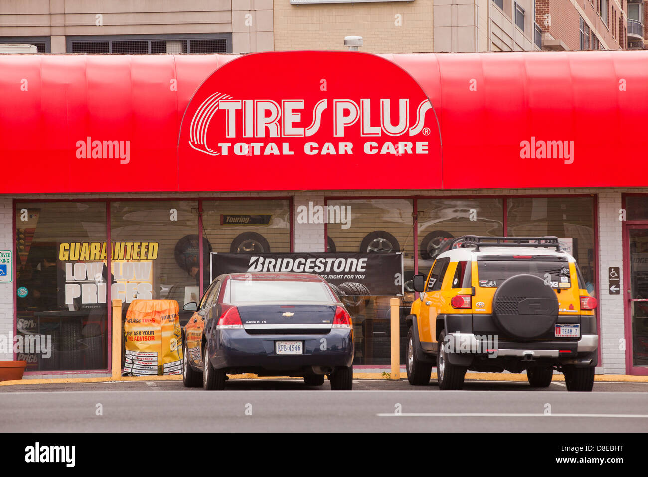 Tires Plus store Stock Photo