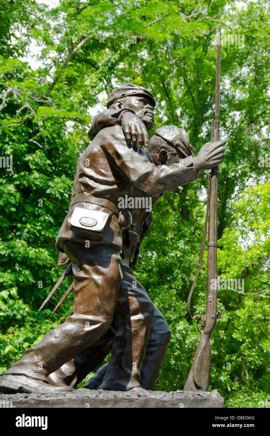 Mississippi, Vicksburg. Vicksburg National Military Park, Mississippi AfricanAmerican Memorial