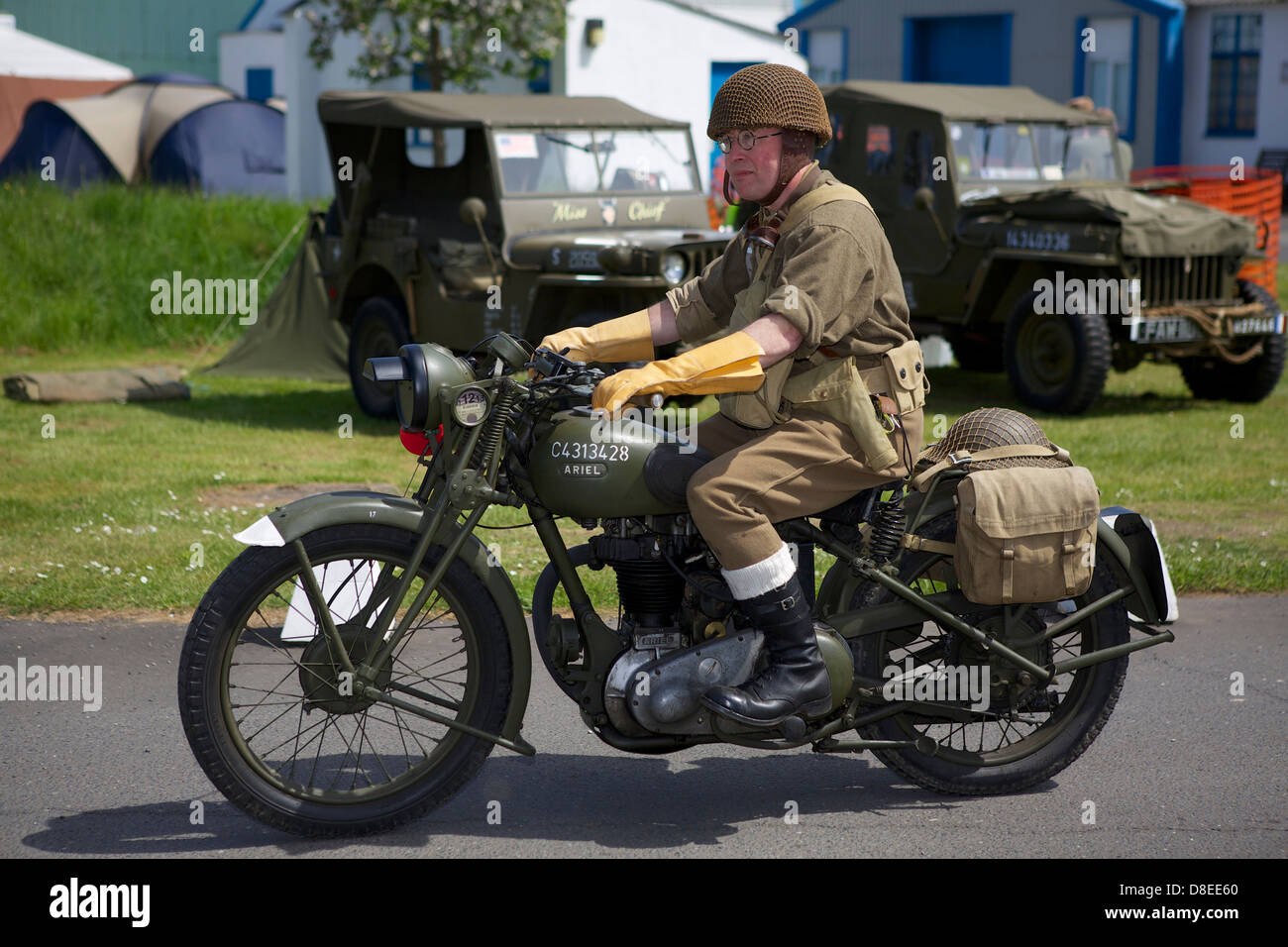 Despatch rider hires stock photography and images Alamy