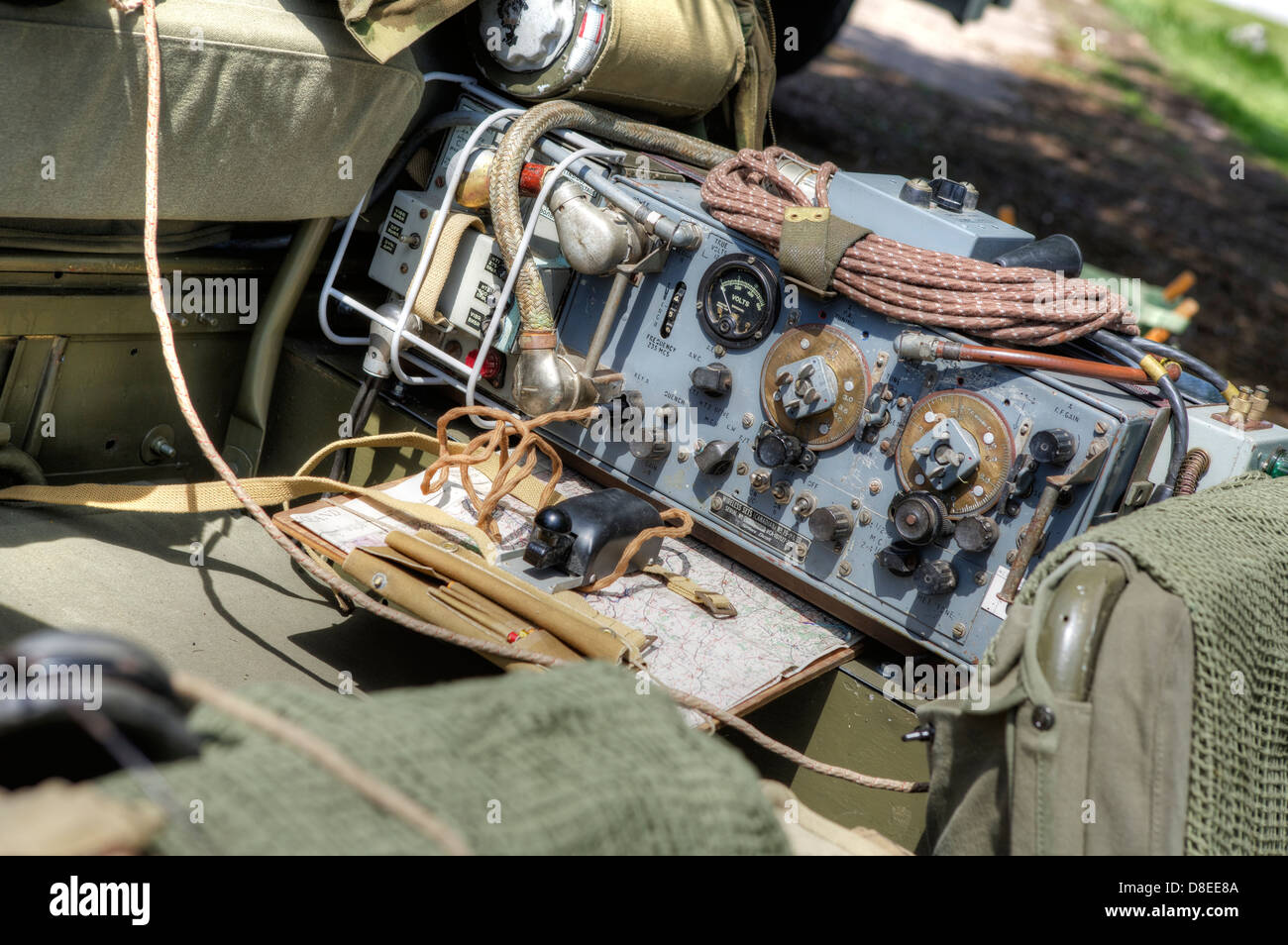 World War 2 Radio Signals Corp Canadian Radio Stock Photo Alamy