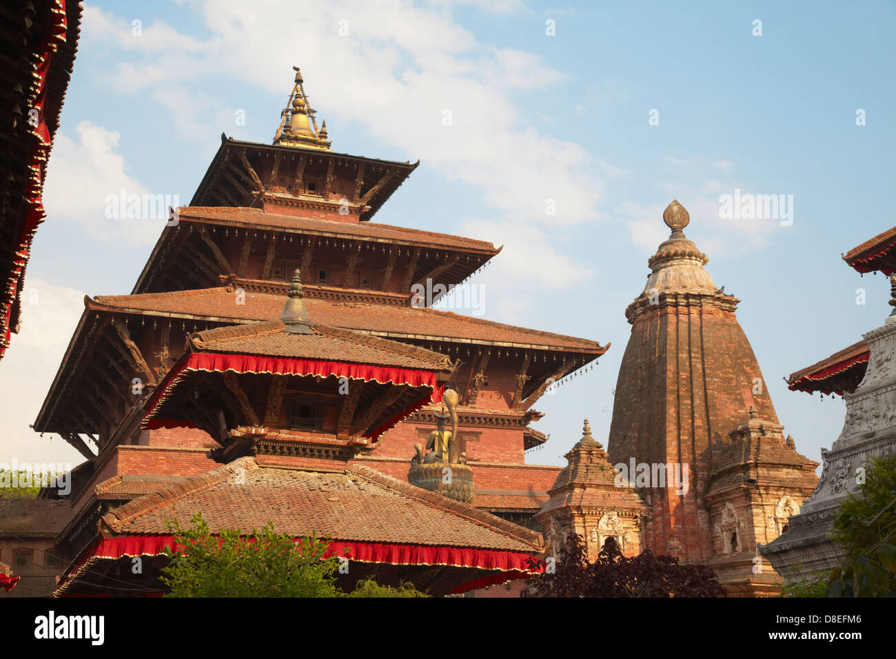 Durbar Square, Patan (UNESCO World Heritage Site), Kathmandu, Nepal Stock Photo