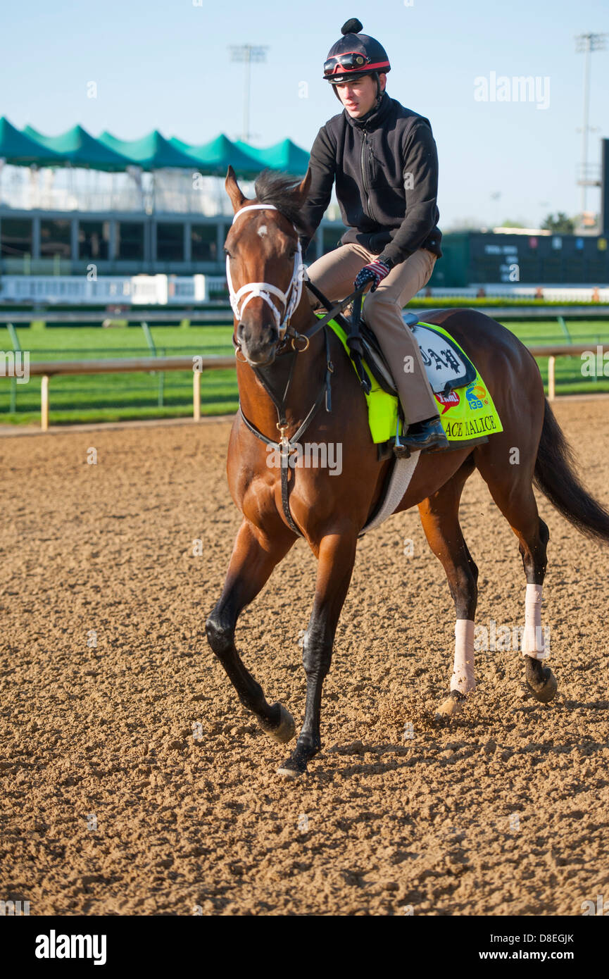 Louisville, Kentucky, Churchill Downs thoroughbred racetrack most