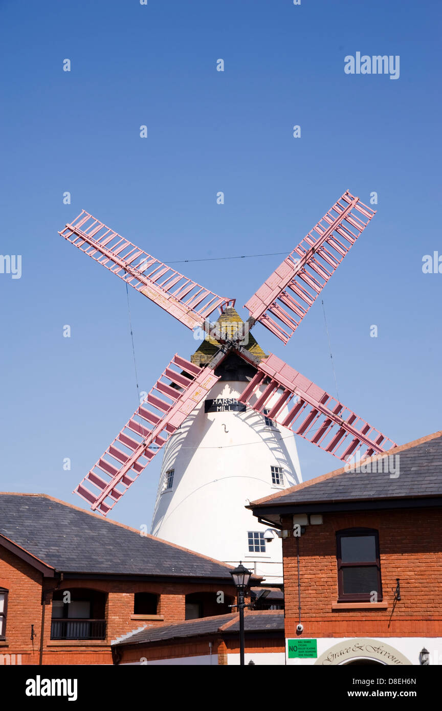 Marsh Mill Craft Village, Thornton,  Lancashire, Stock Photo