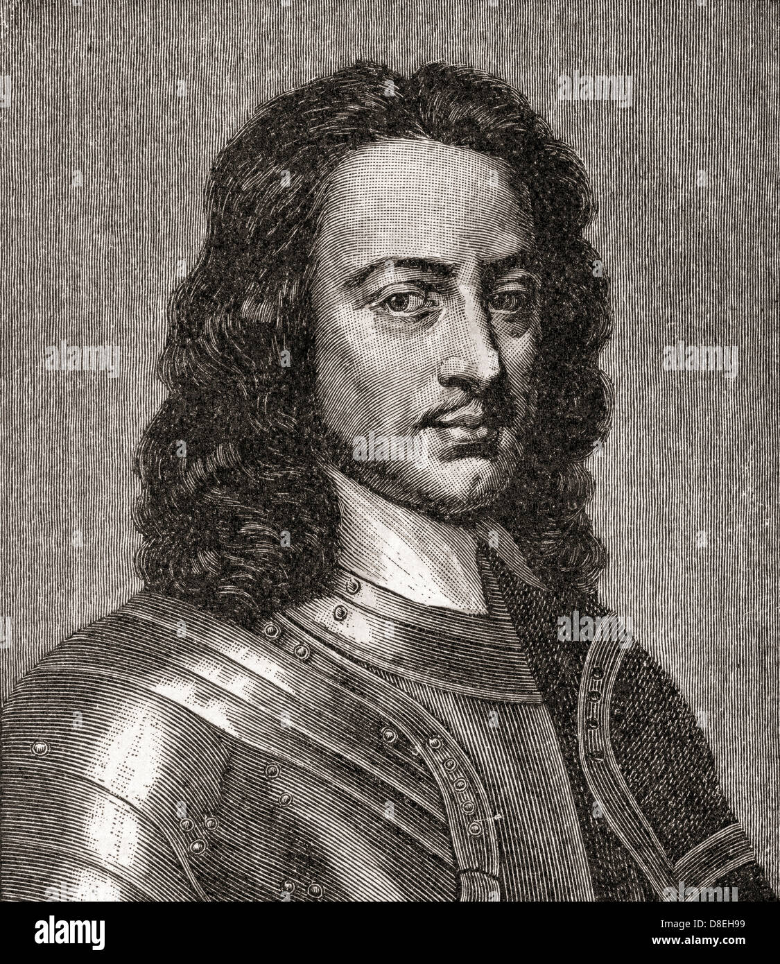 John Hampden, c. 1595 – 1643. English politician Stock Photo