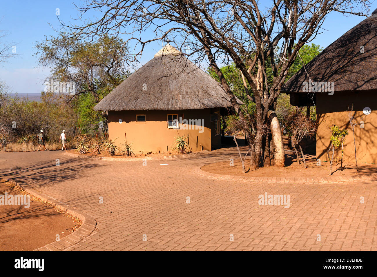 Olifants rest camp bungalow Kruger National Park South Africa Stock Photo