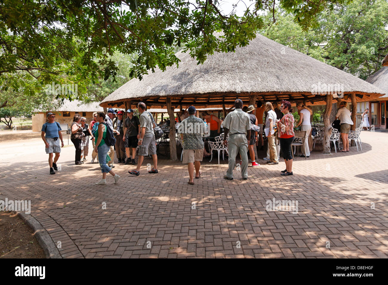 Skukuza rest camp Kruger National Park South Africa Stock Photo