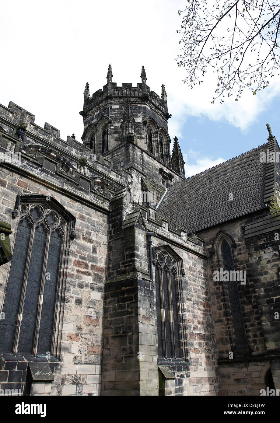 St Marys collegiate church Stafford Staffordshire England, Great