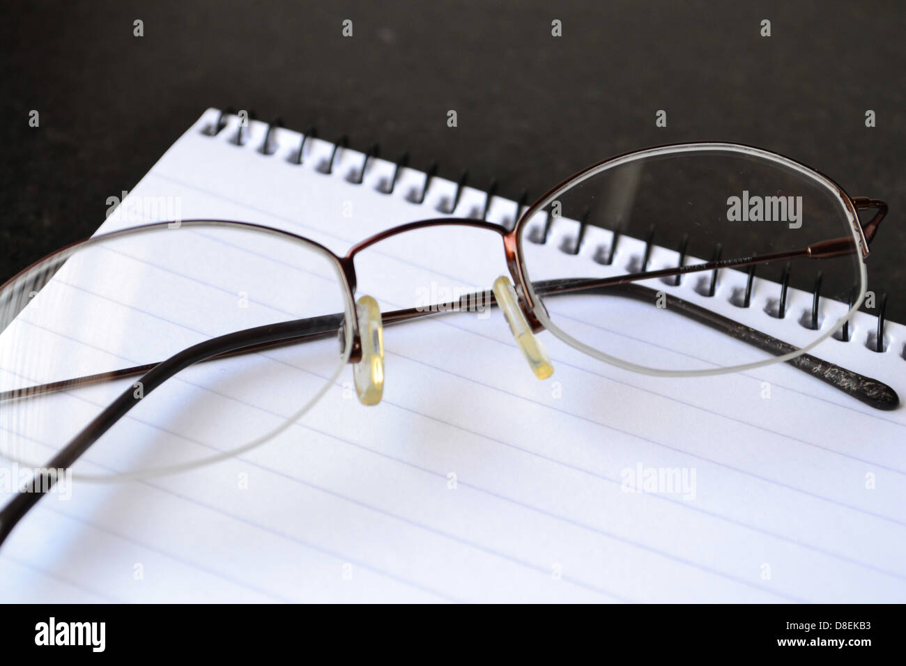 Focus on your writing Stock Photo - Alamy