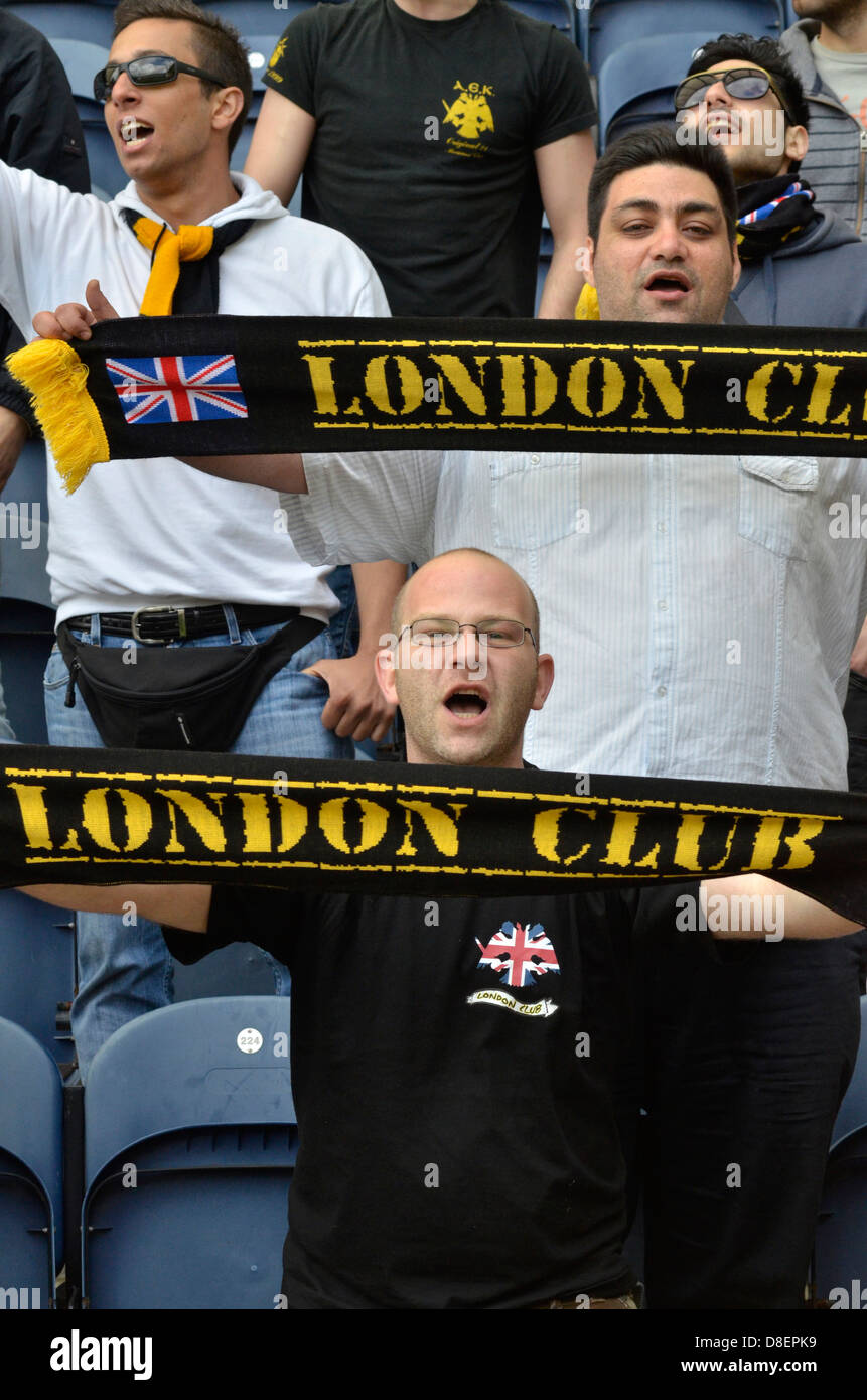 Aek athens london supporters club hi-res stock photography and images -  Alamy