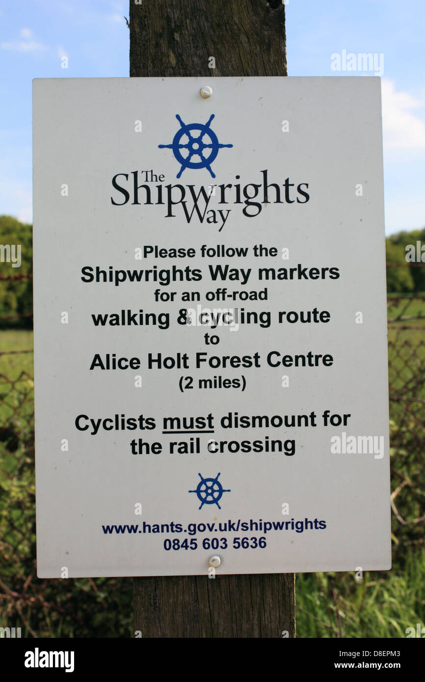 The Shipwrights Way new walking route starts at Bentley Station
