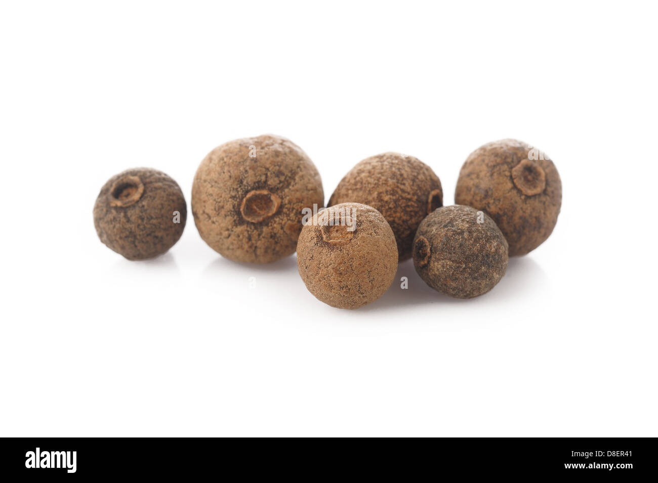 Allspice pepper (Jamaica pepper) on white background Stock Photo Alamy