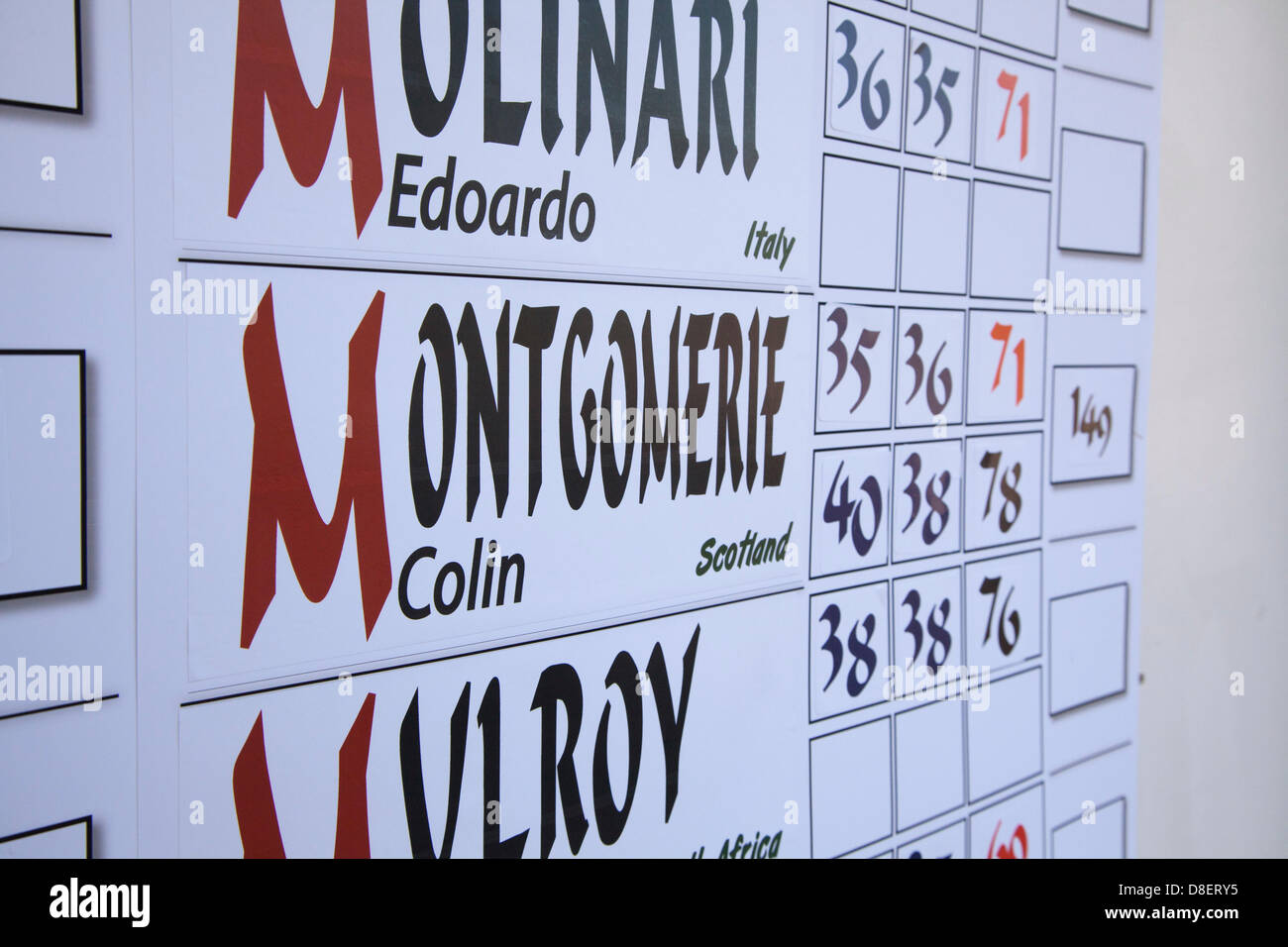 Scenes from the 2013 US OPen golf Championship qualifying event at