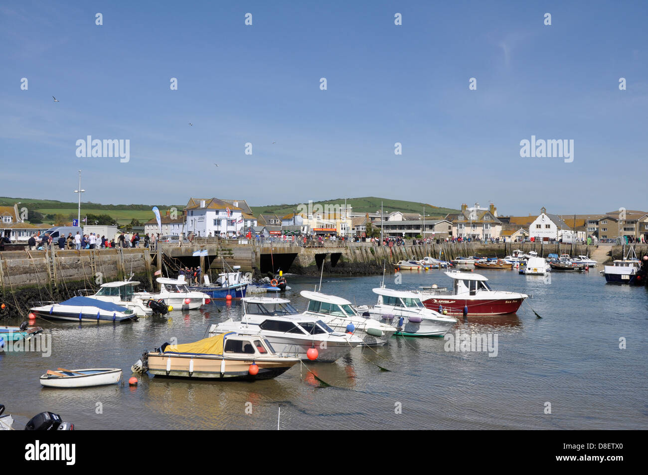 Harbour at West Bay, Bridport, Dorset, UK Stock Photo Alamy