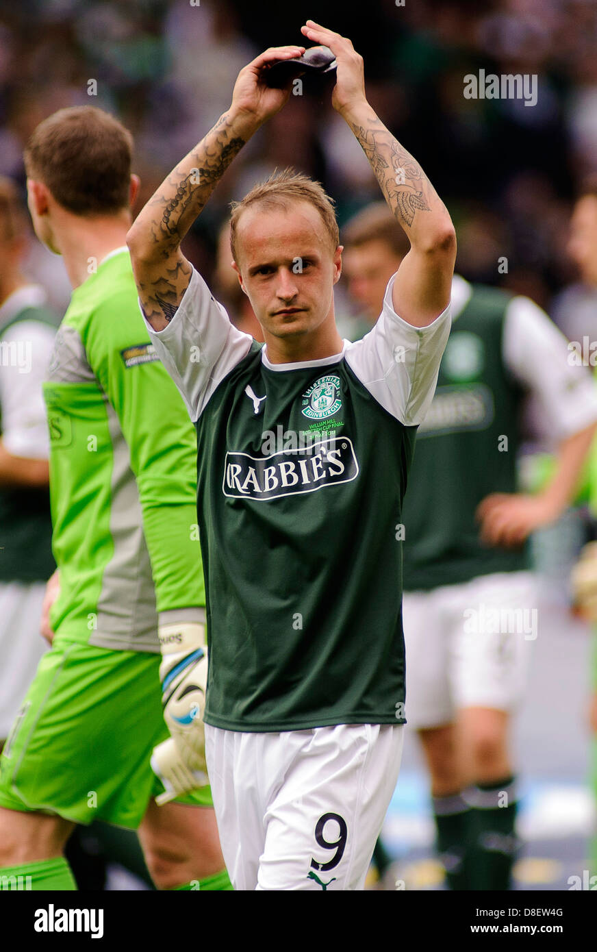 Leigh Griffiths during the Hibs v Celtic William Hill Scottish Cup Final at Hampden Park Stadium Stock Photo