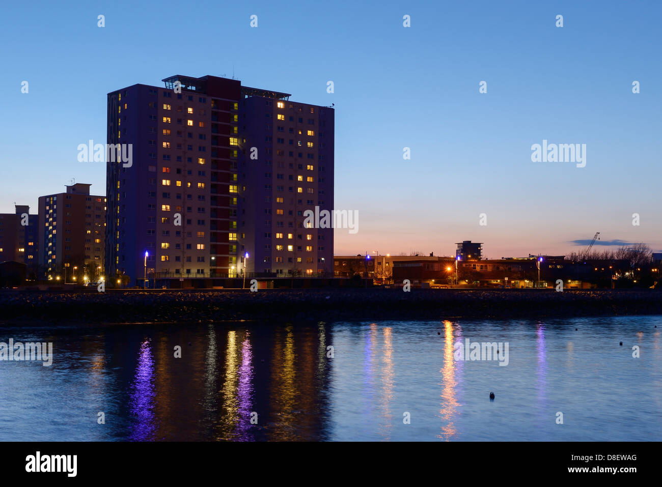 Harbour Tower, Gosport Hampshire Stock Photo Alamy
