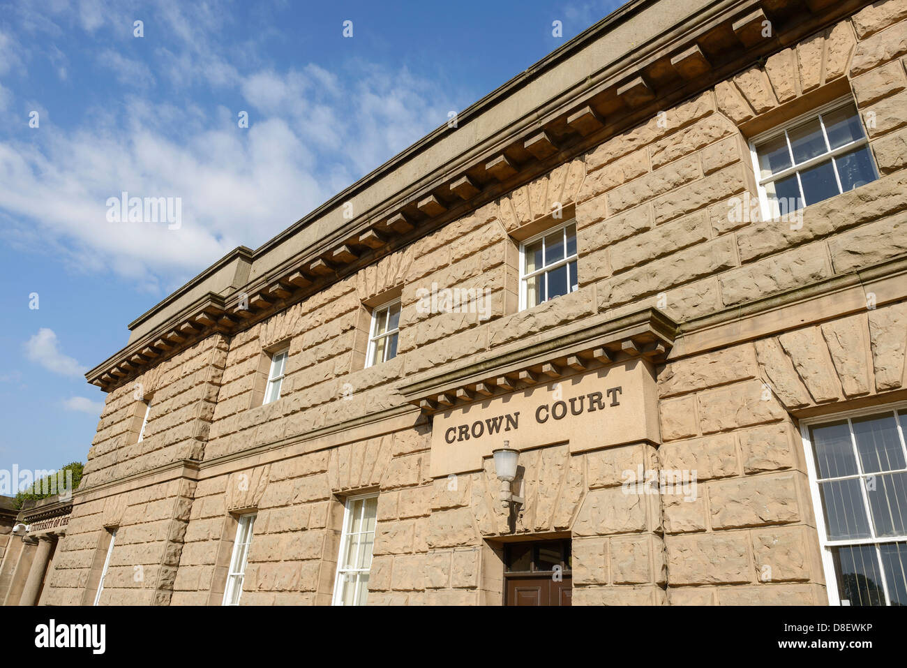 Chester Crown Court building Stock Photo