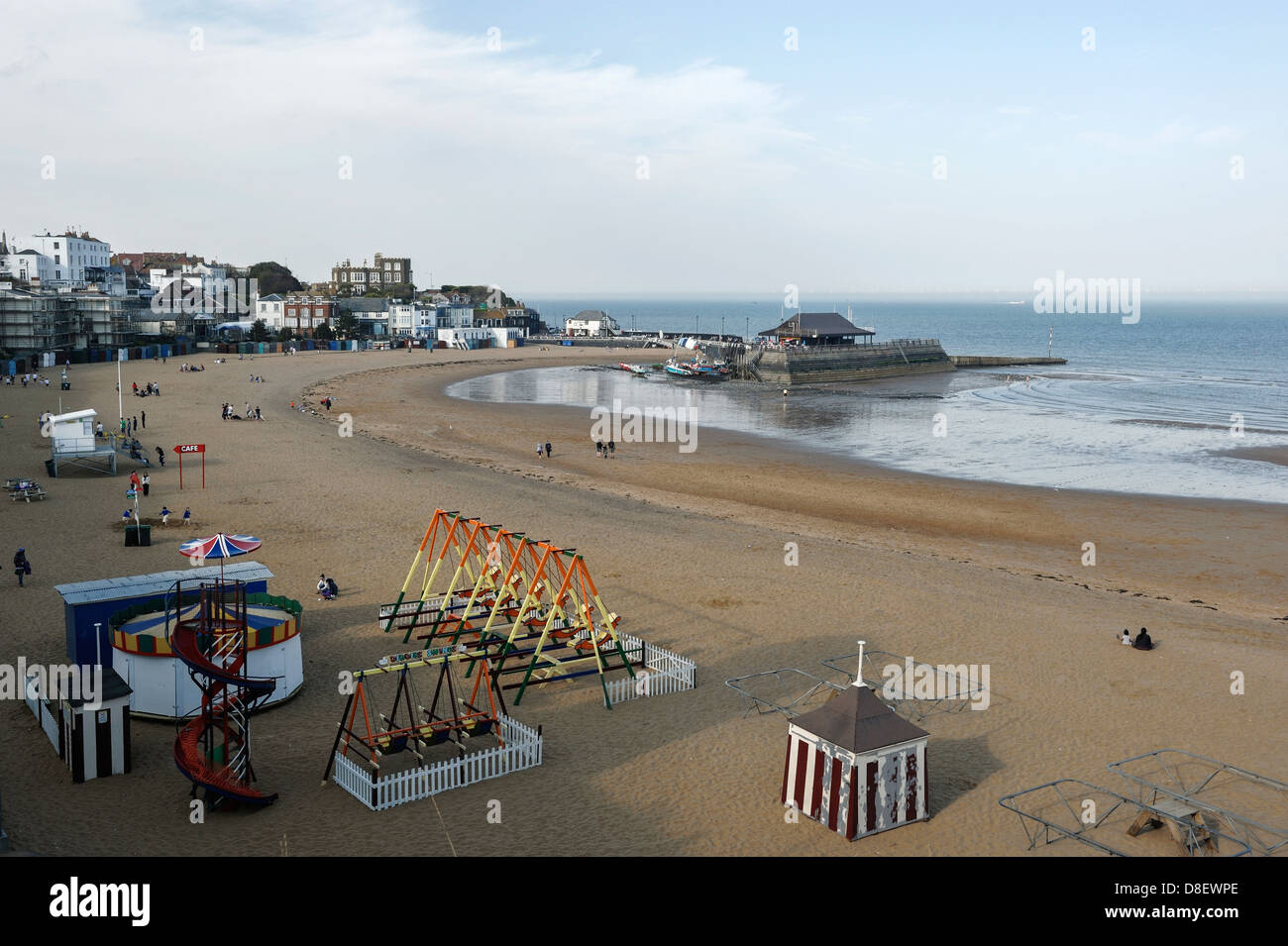 Viking Bay Broadstairs Kent Stock Photo Alamy