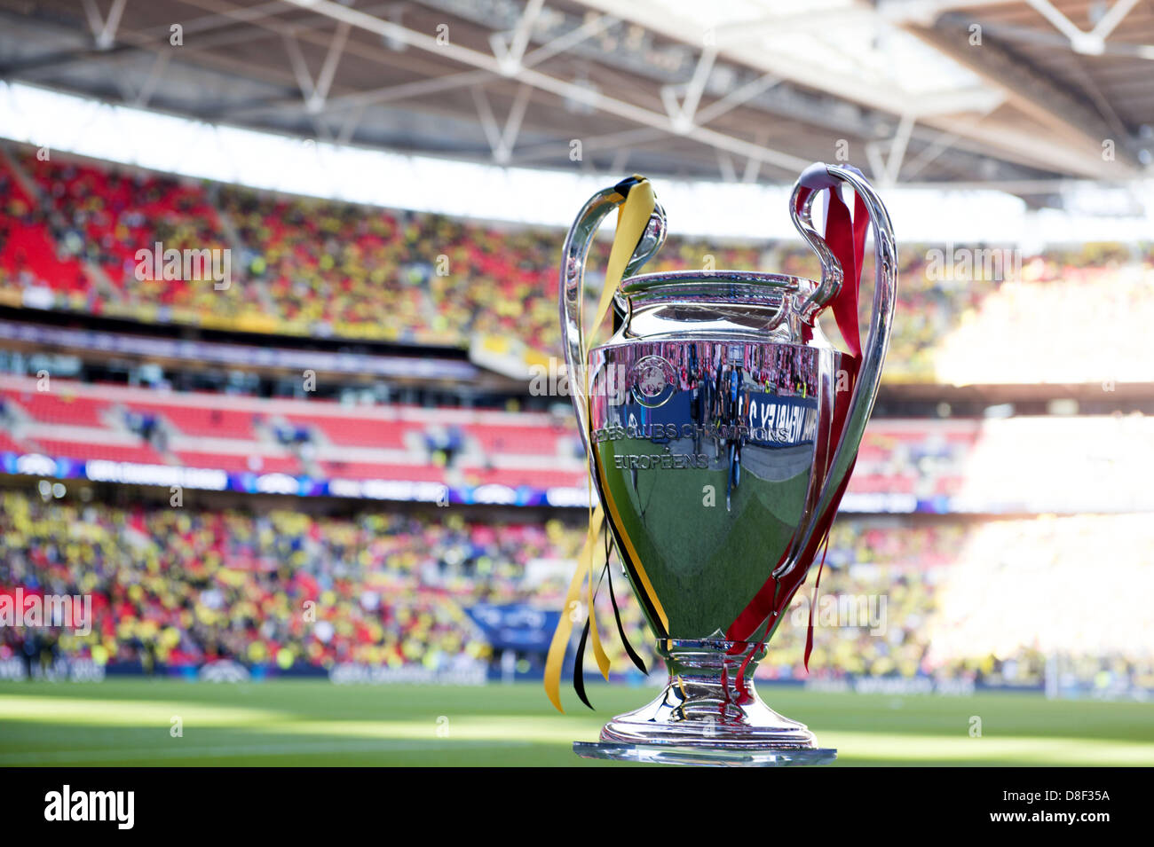 UEFA Champions League trophy, MAY 25, 2013 - Football / Soccer : UEFA Champions  League Final match between Borussia