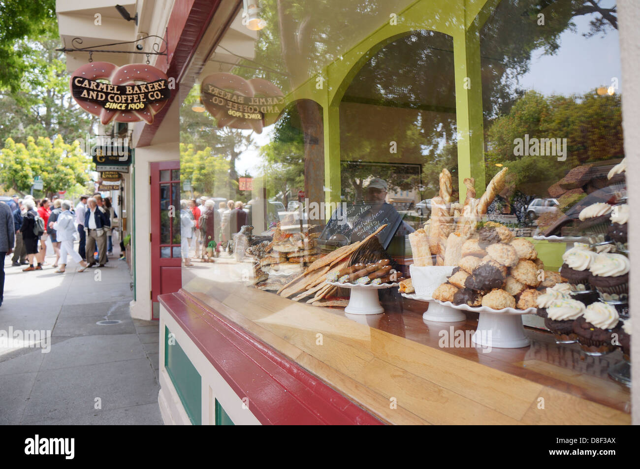Carmel Bakery & Coffee Co Stock Photo Alamy