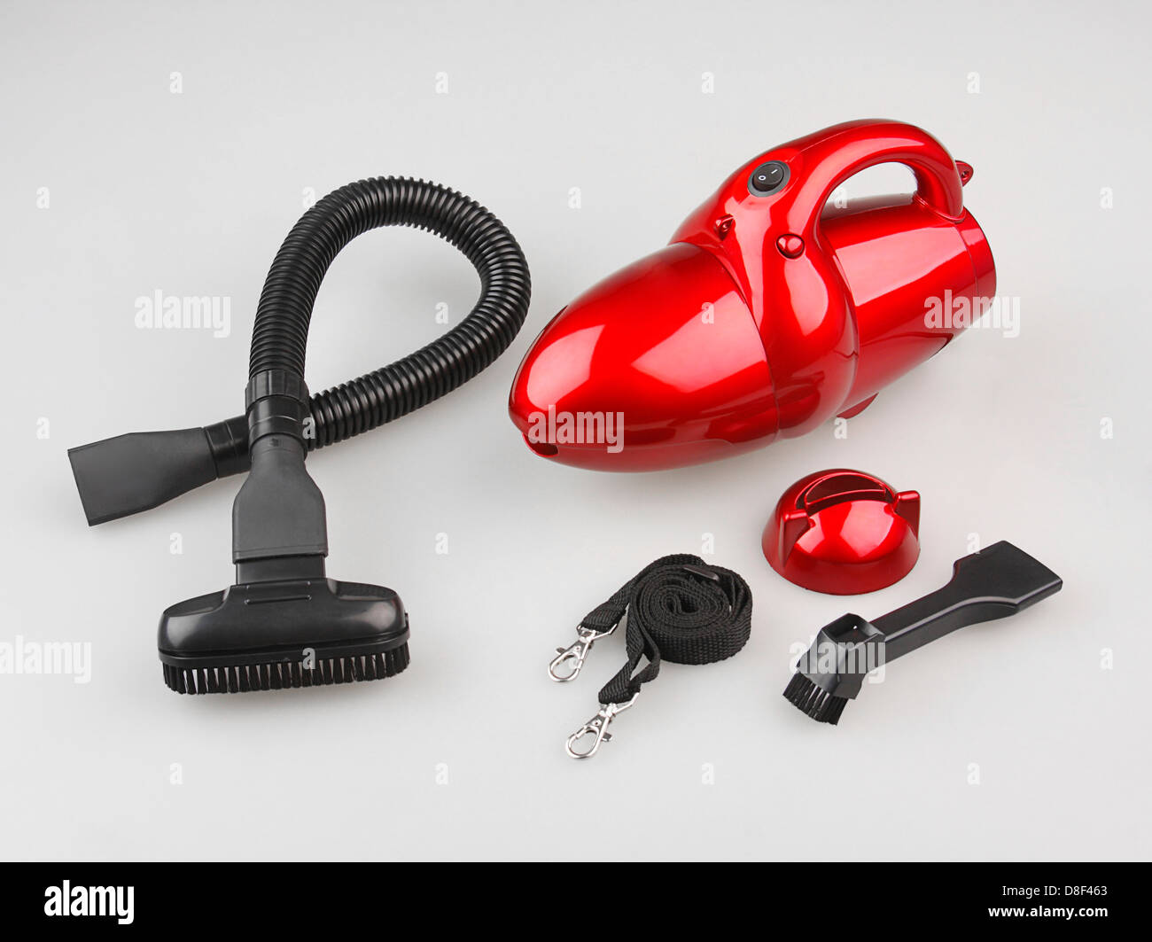 The components of vacuum cleaner Stock Photo Alamy