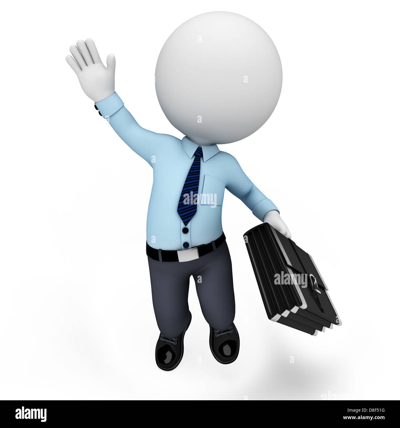 Service Man Images 3d white people as service man Stock Photo - Alamy