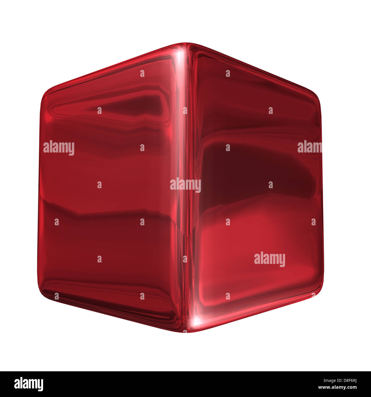 An abstract illustration of cubes on a white background Stock Photo - Alamy