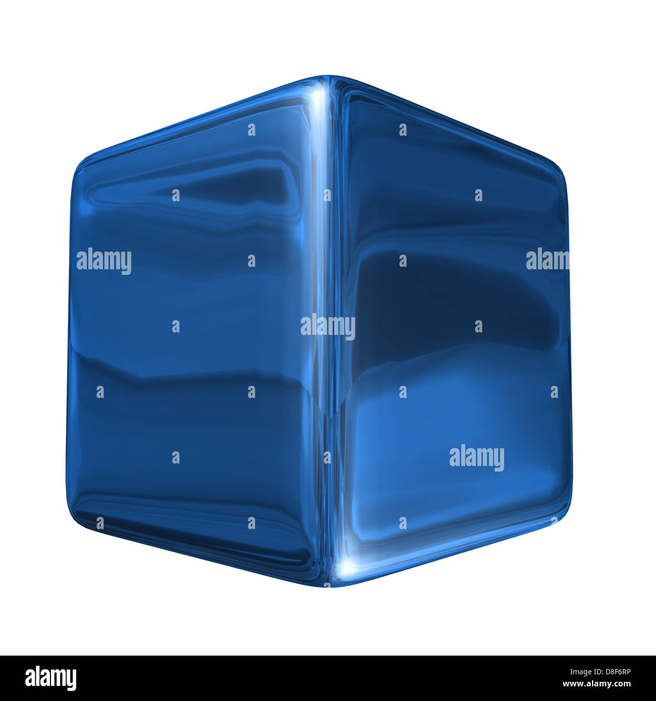 An abstract illustration of cubes on a white background Stock Photo - Alamy