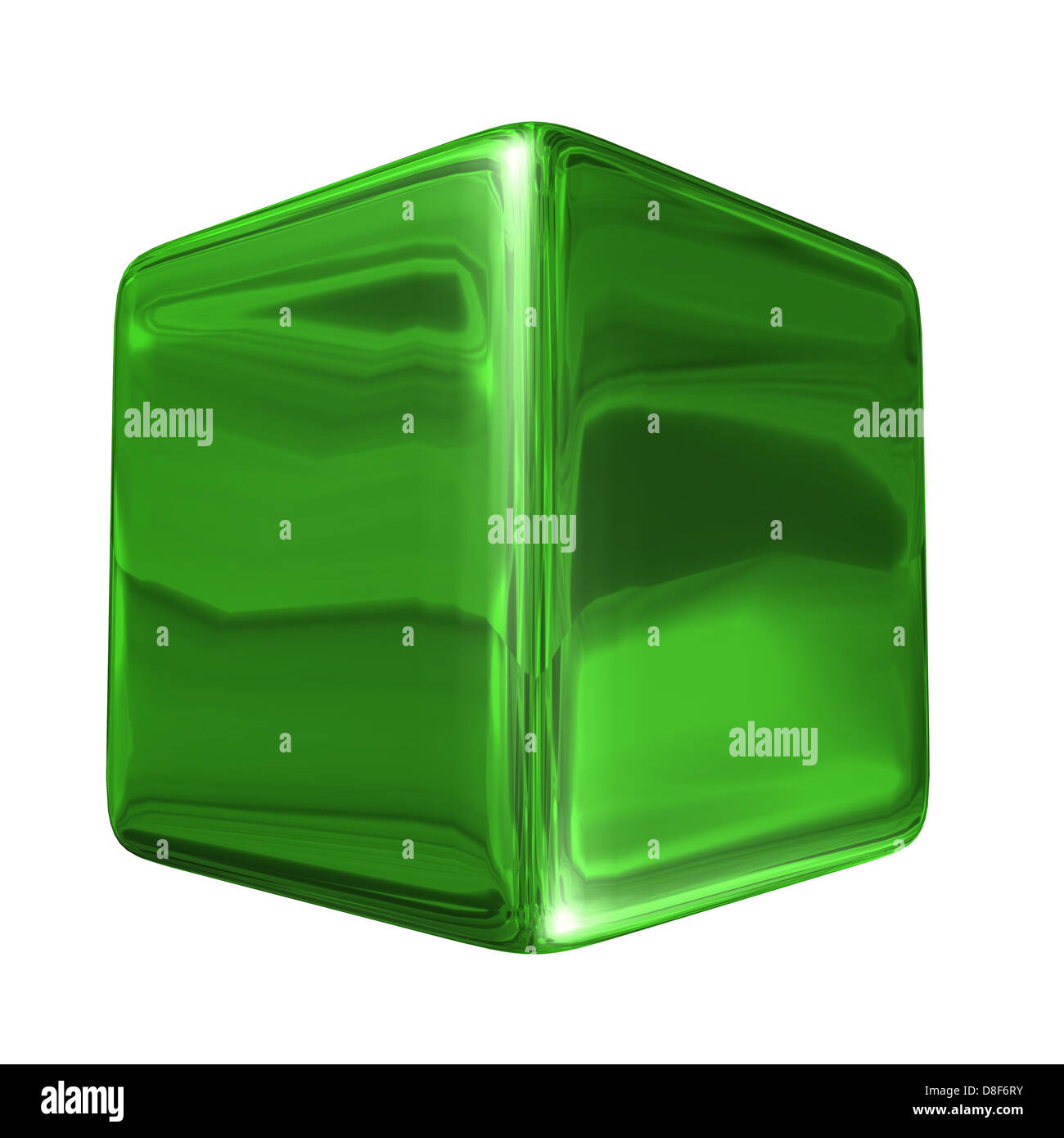 An abstract illustration of cubes on a white background Stock Photo - Alamy