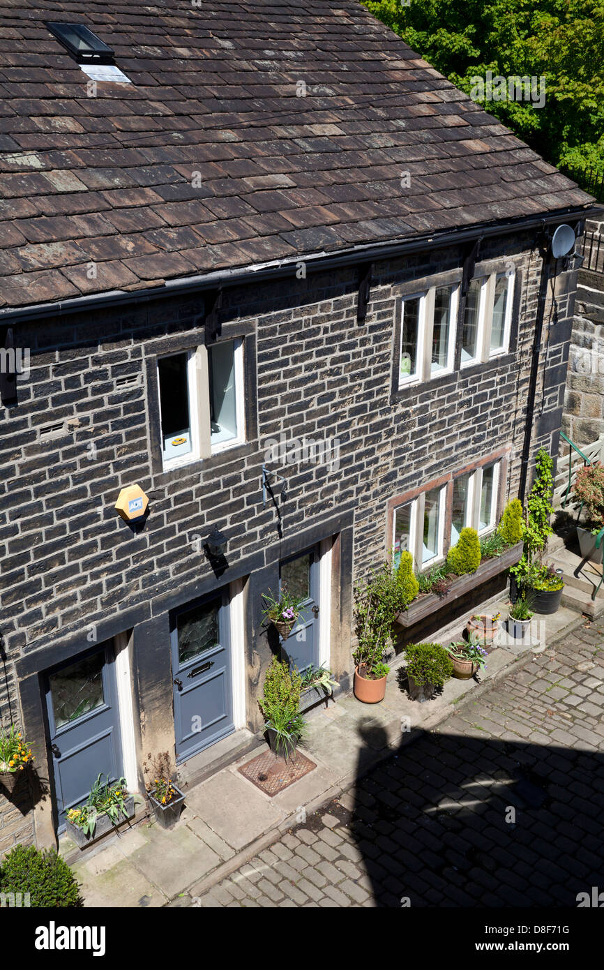 18th century house in a corner of the village, Ripponden, West