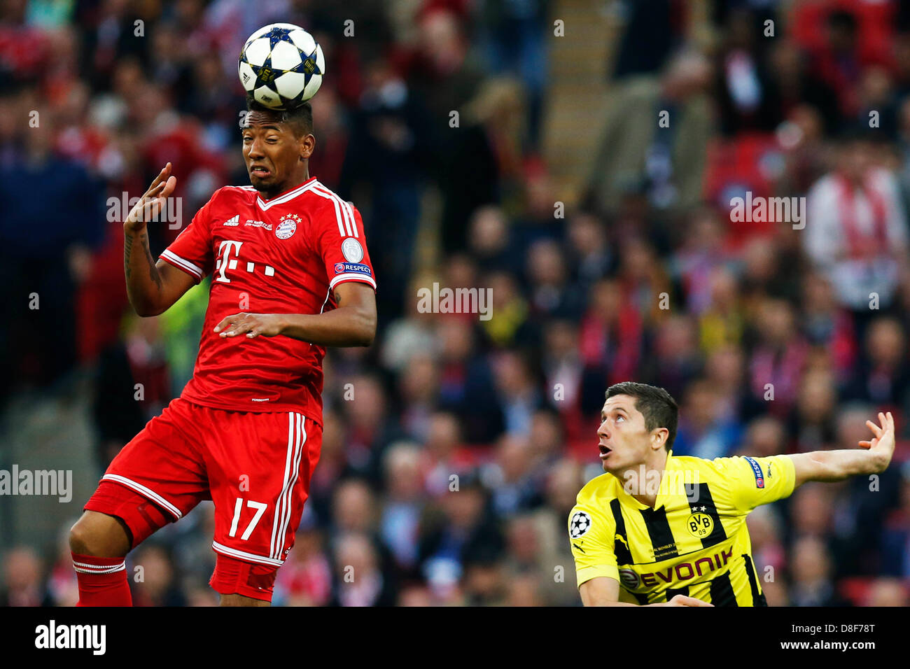 Jerome Boateng Bayern May 25 2013 Football Soccer Uefa Champions League Final Match Between Borussia Dortmund 1 2 Fc Bayern Munchen At Wembley Stadium In London England Photo By D Nakashima Aflo Stock Photo Alamy