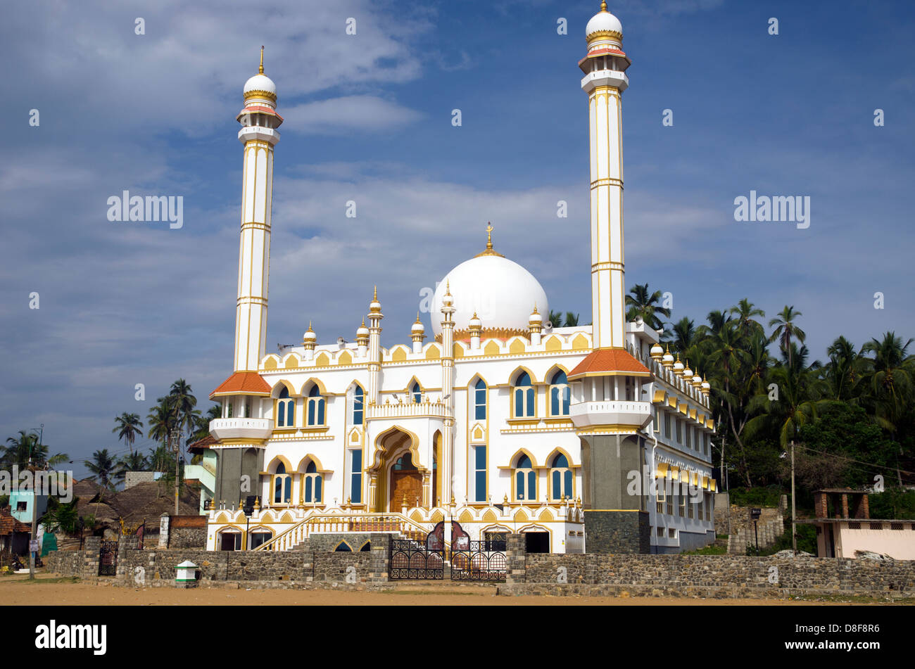Vizhinjam mosque, South India Stock Photo