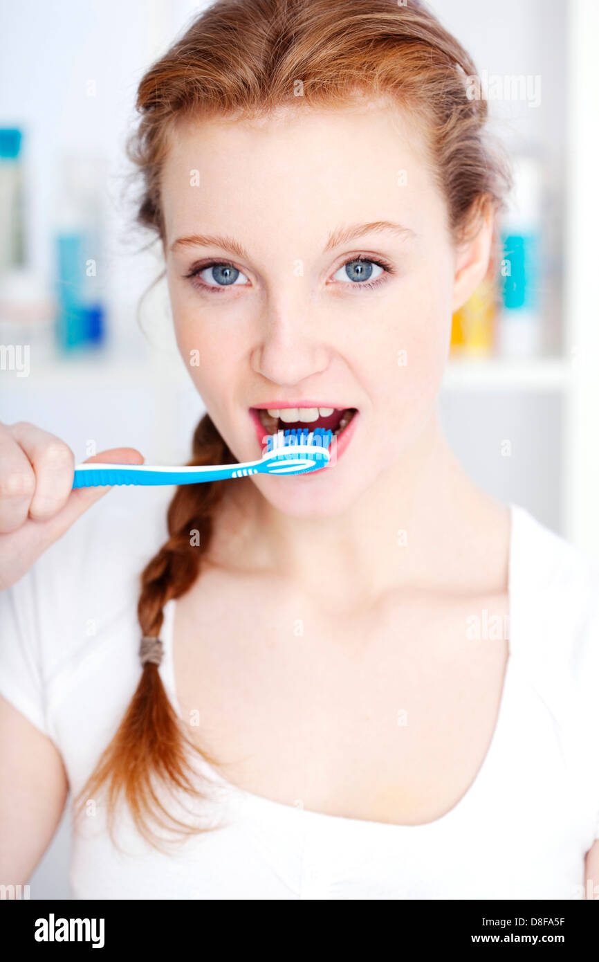 DENTAL HYGIENE, WOMAN Stock Photo Alamy