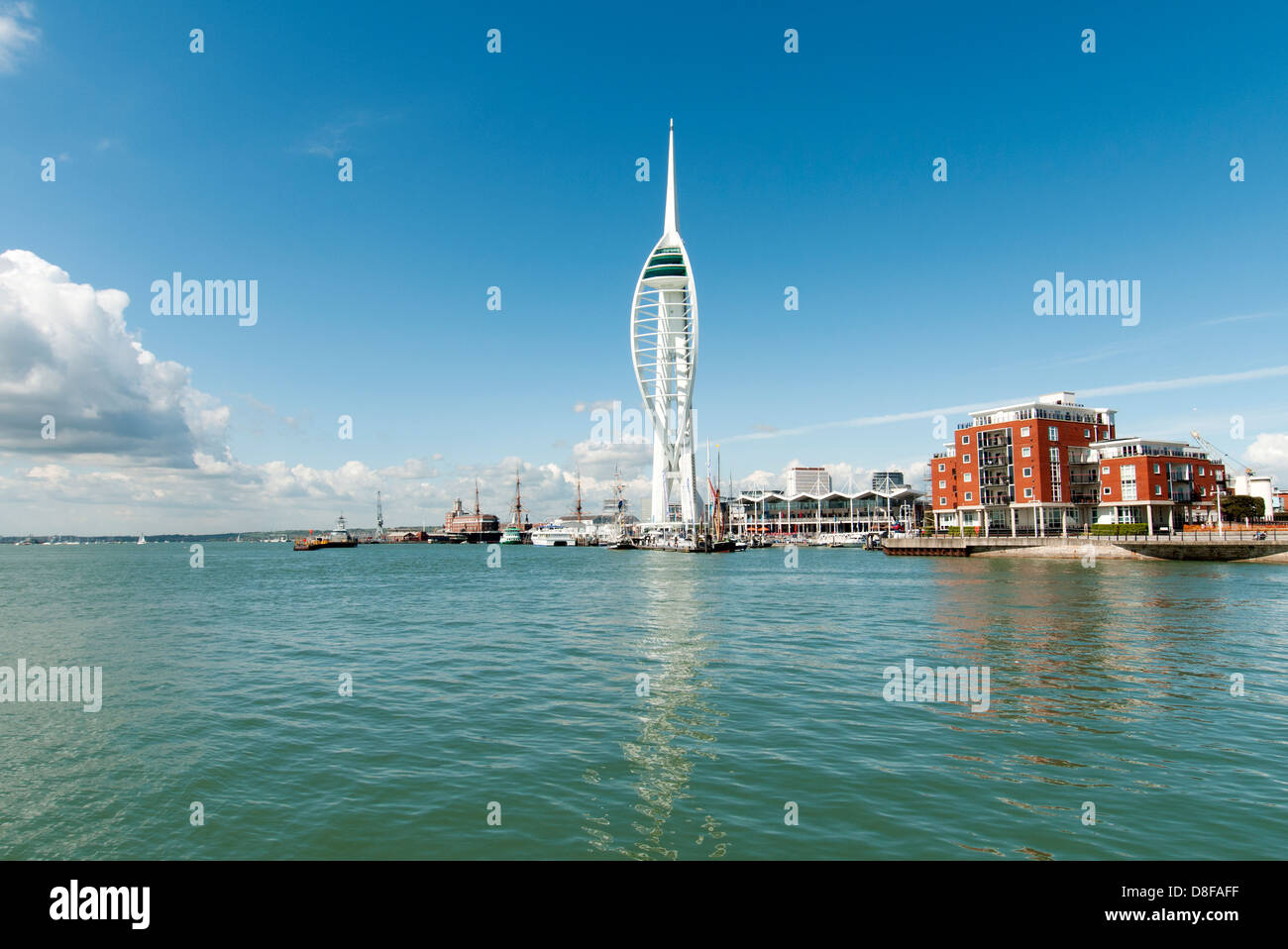 Spinnaker Tower Portsmouth UK Stock Photo