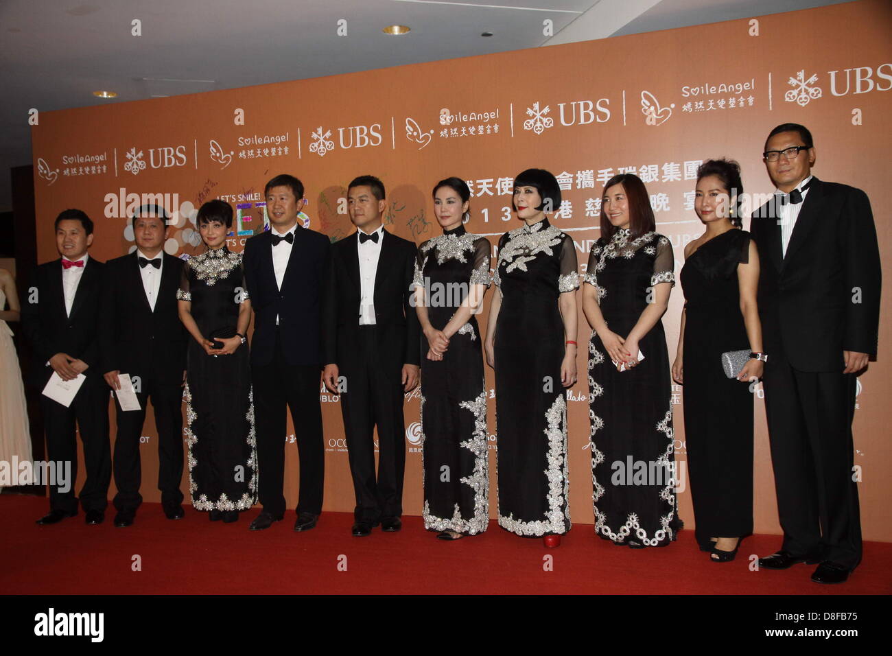 Faye Wong attended Smileangel Foundation-UBS Gala Dinner in Hong Kong, China on Monday May 27, 2013. Stock Photo